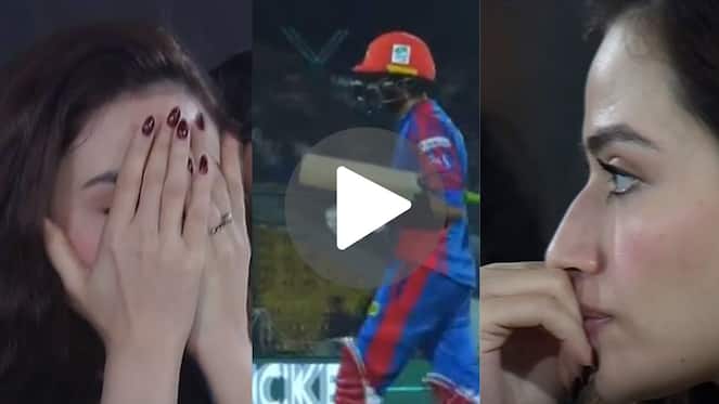 [Watch] Heartbreak For Sana Javed As Naveen-Ul-Haq Knocks Over Shoaib Malik In PSL 2024